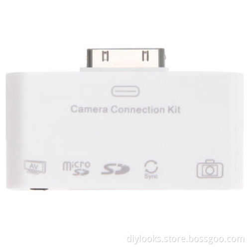 USB Mini 5-pin SD/TF Card Reader Camera Connection Kit for iPad